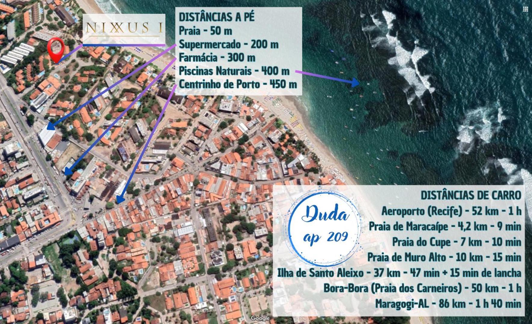 Nixxus - Localizacao De Porto De Galinhas, 3 Minutos Da E 5 Minutos Do Centrinho * Porto de Galinhas
